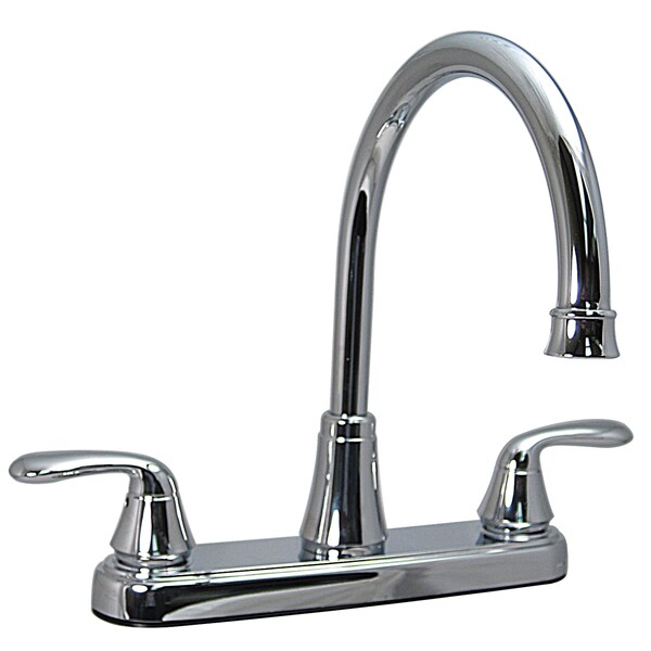 Valterra Phoenix Faucets by Valterra PF231302 Two-Handle 8" Hybrid Kitchen Faucet w High-Arc Spout-Chrome PF231302 - main